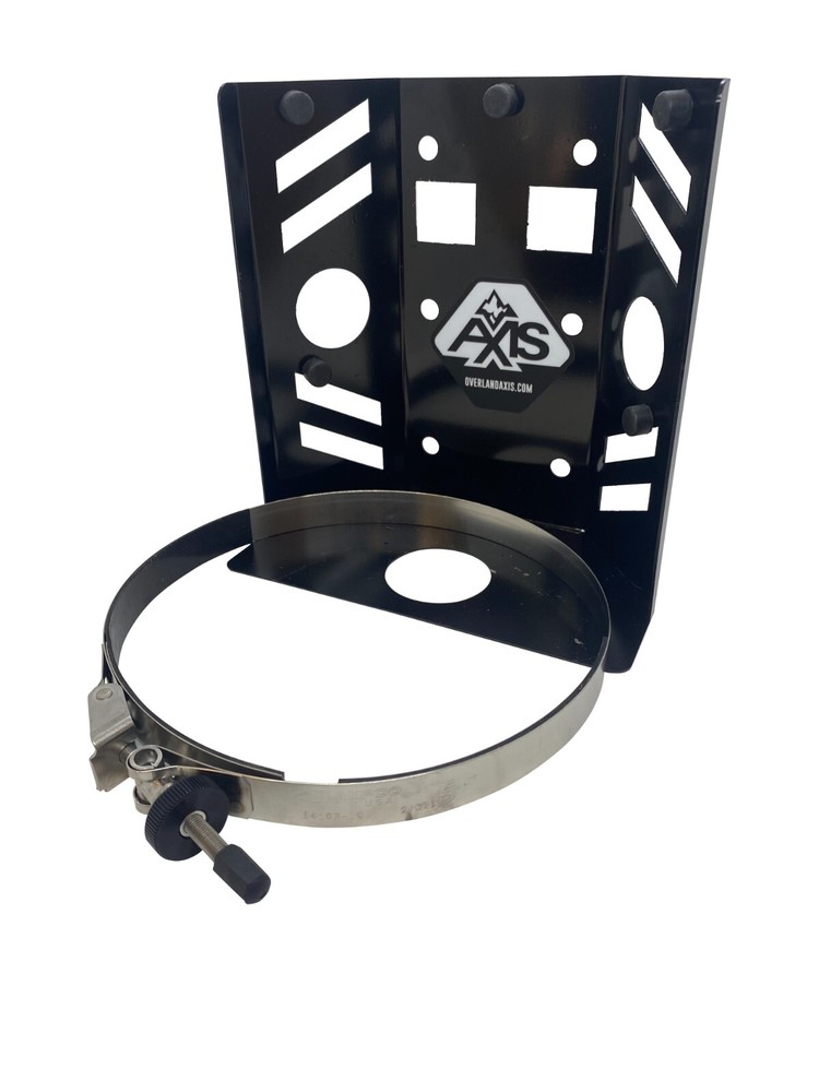 Overland Camping 5 LB Propane Tank Vehicle Mount with Quick Release