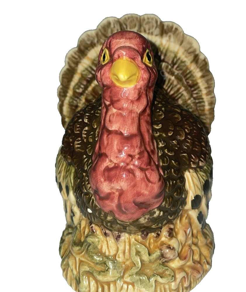 Pfaltzgraff Turkey Candle Holders Set Fall Decor 5" X 4"