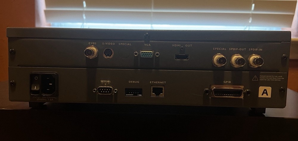 Quantum Data 882E Video Test Instrument - Item A