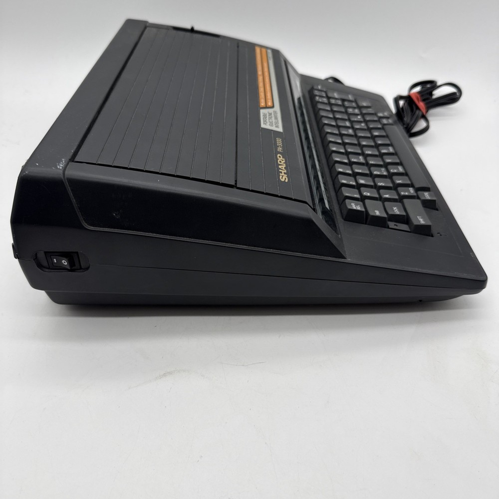 Sharp PA-3000 Portable Electronic Intelliwriter Typewriter w/Manual