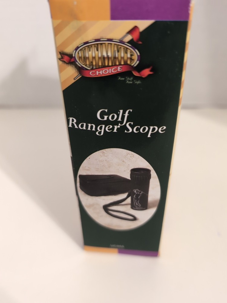 Ultimate Choice Golf Range Scope & Case NEW In Box