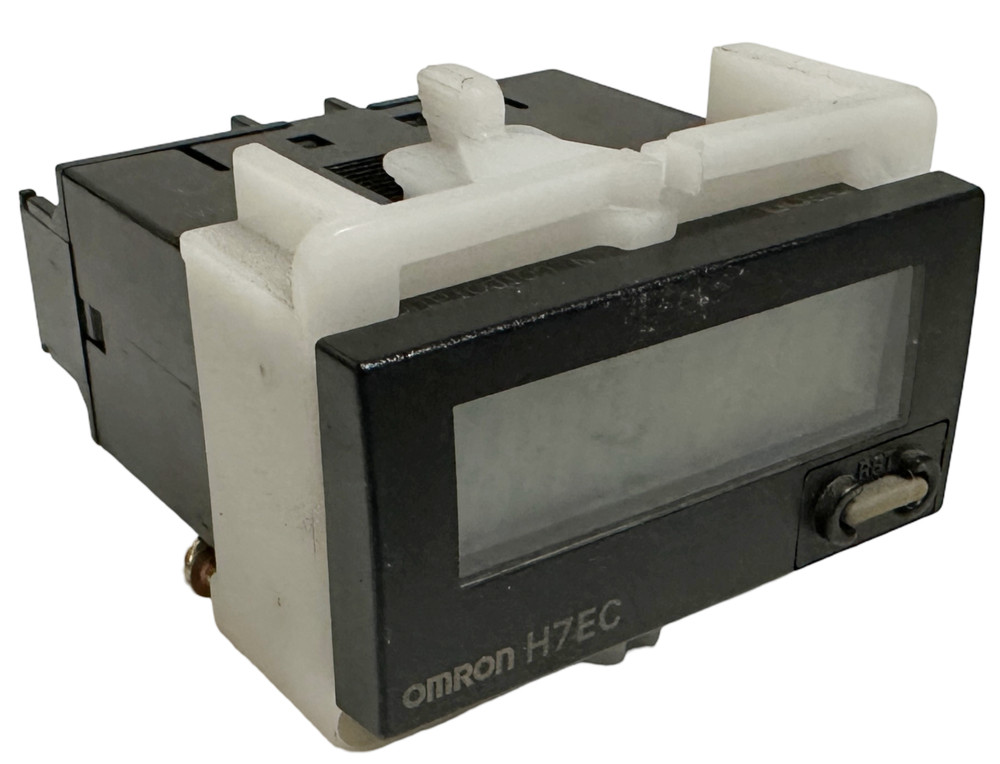 Omron H7EC Self-Powered LCD Totalizer Counter 8-Digit Panel Mount