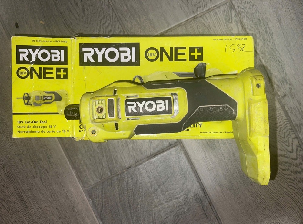 Ryobi PCL540B 18V ONE+ Cordless Cut-Out Tool (Tool Only) - Missing Lock Nut