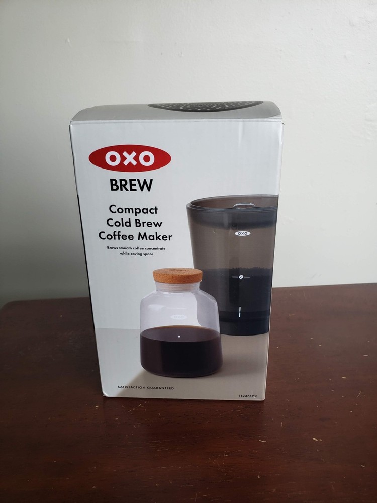 OXO Compact Cold Brew Coffee Maker Complete - Unused - Open Box