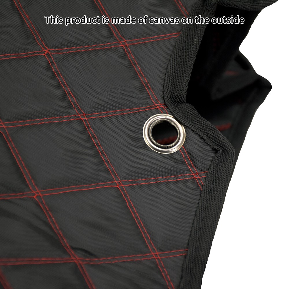 Non-Stretched Saddlebag Liners Inserts Red Thread Fit For Harley Touring 2014-up