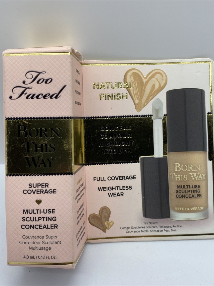 TOO FACED ~ BORN THIS WAY SUPER COVERAGE CONCEALER ~ Natural Beige~ 4.0ml