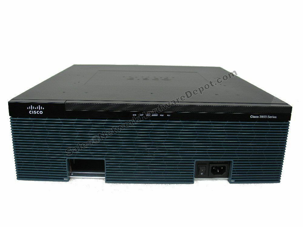 Cisco CISCO3945-SEC/K9 Security Router Bundle 3945 - 1 Year Warranty