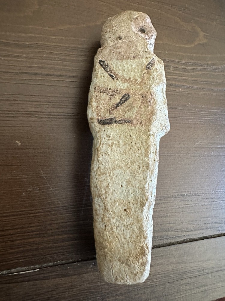Authentic Ancient Egyptian Ushabti Figurine Circa 1069–900 BCE