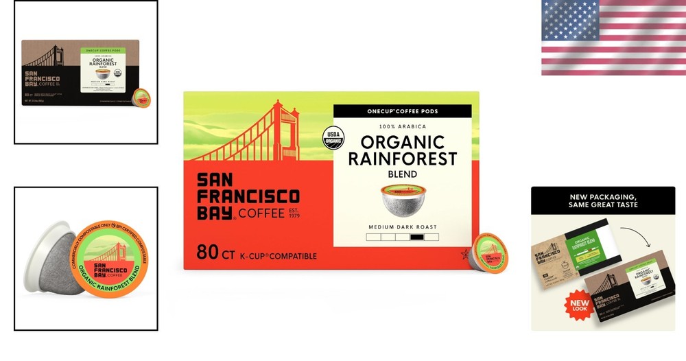 Certified Kosher Single-Serve Coffee Pods 80 ct
