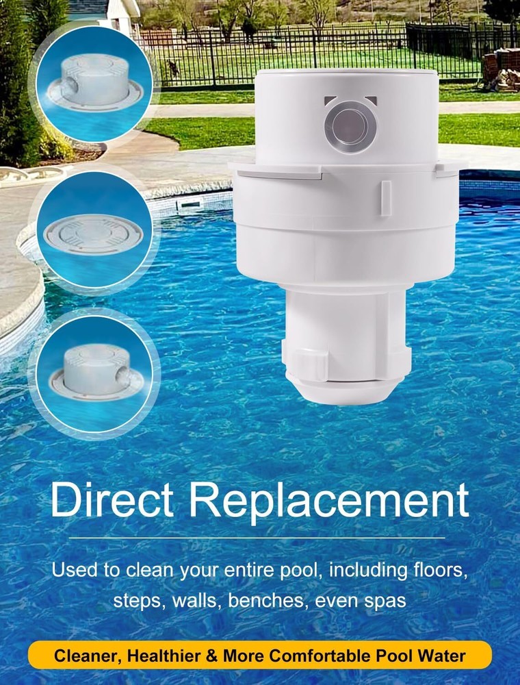 Paramount PCC2000 Replacement Rotating Pop-Up Head for In-Floor System