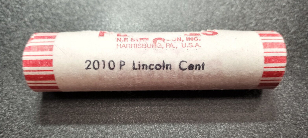 UNC Roll 2010-P Lincoln Shield Cents - String & Sons - 1st Yr Production
