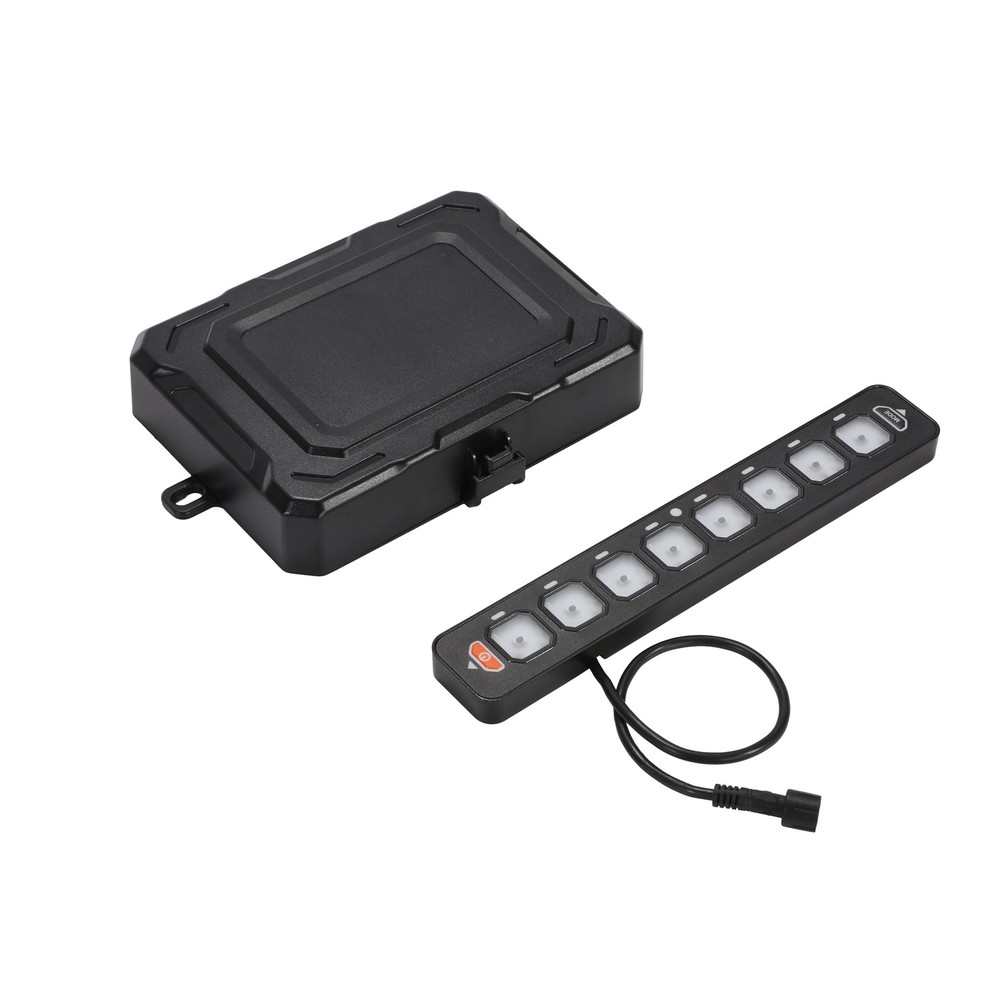 AUXBEAM 8 Gang RGB Switch Panel APP & Remote Control Automatic Dimmable for Ford