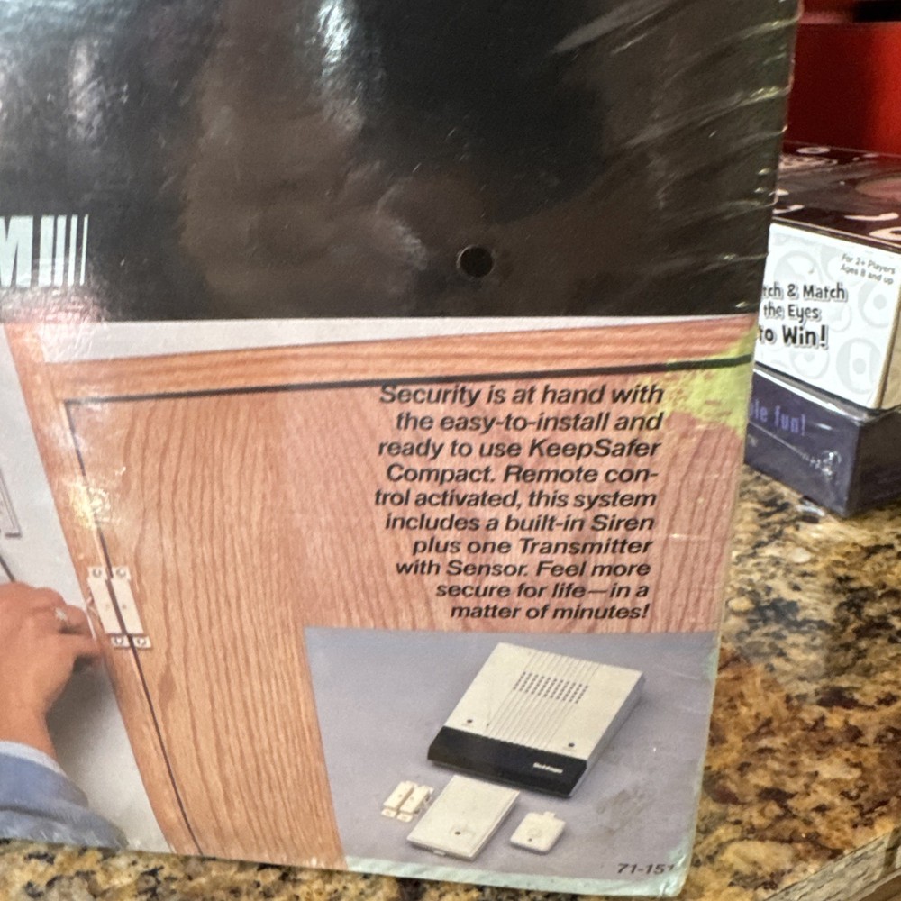 Schlage Keepsafer Compact Home & Apartment Security System w/ Remote 71-151