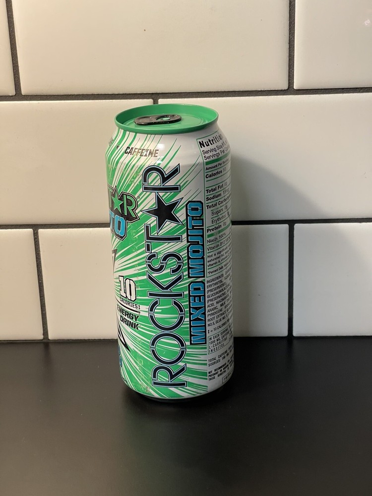 Rockstar Energy Mixed Mojito Full 16oz Can