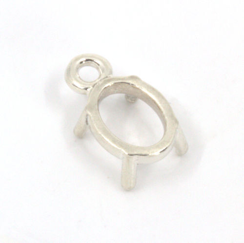 Oval Low Profile Pre-notched Dangle Mounting