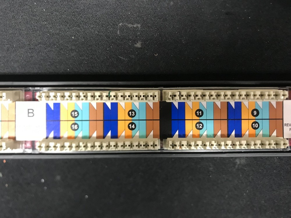 Hubbell Speedgain c5e+ 24-Port Patch Panel P5E24UE