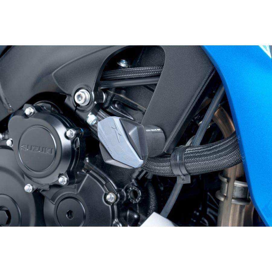 Puig R12 Frame Sliders - Black, No Modification Needed 7721N