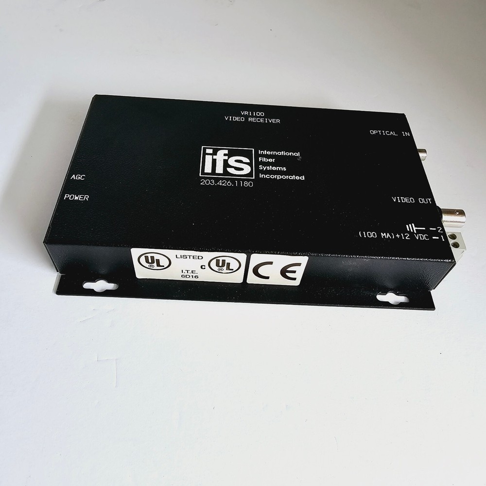 ifs VR1100 AM Video Receiver with Automatic Gain Control NEW (Open Box)