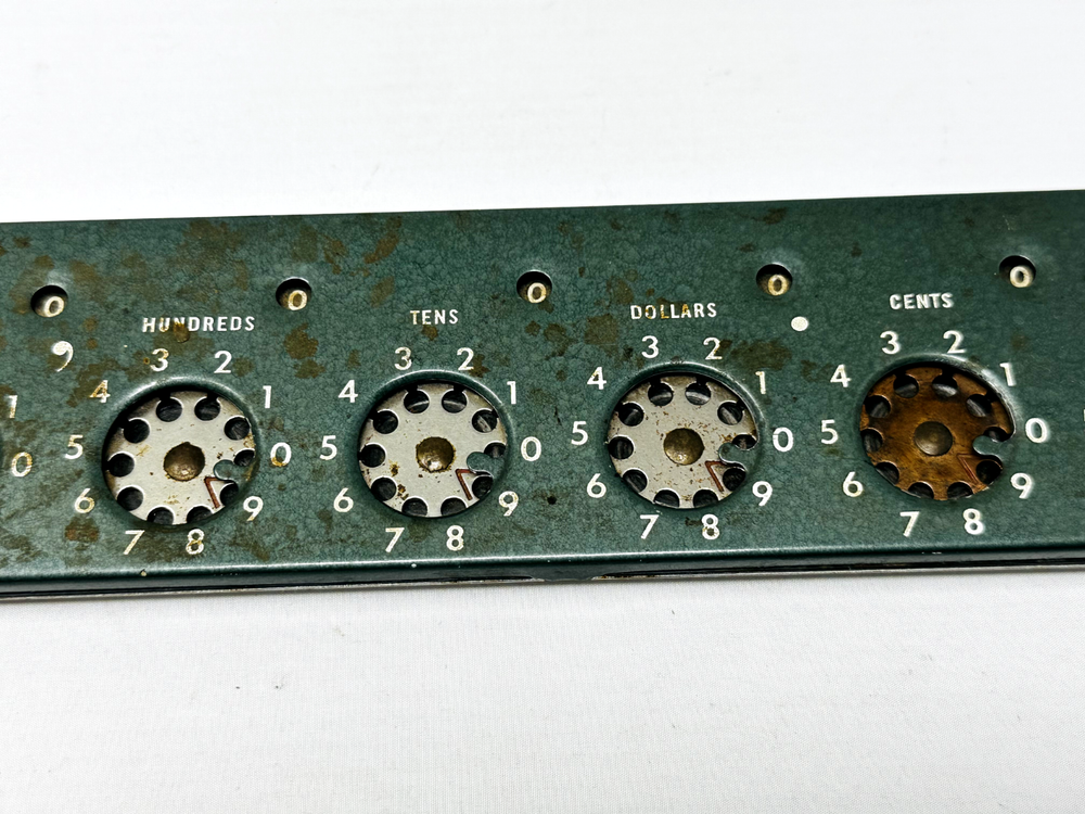 Vintage Adding Machine Calculator, THE LIGHTNING ADDING MACHINE
