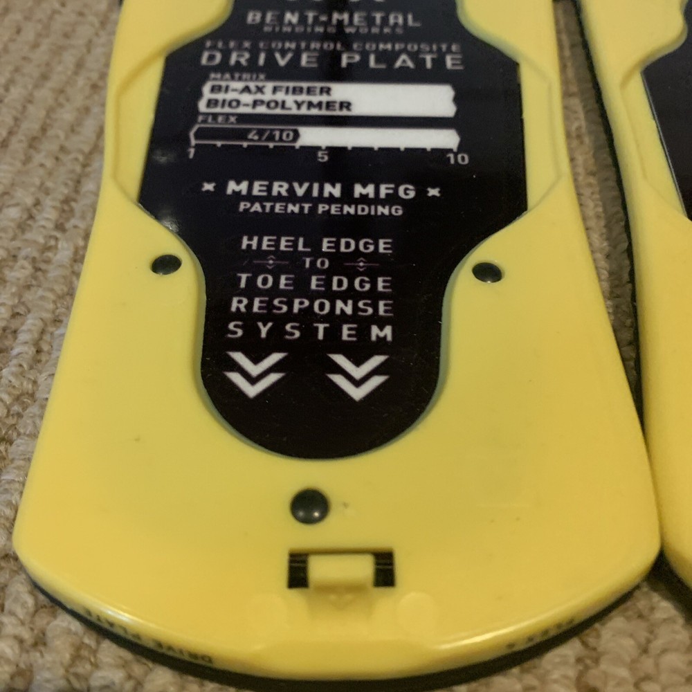 Bent Metal Binding Works Snowboarding Flex Control Composite Drive Plate