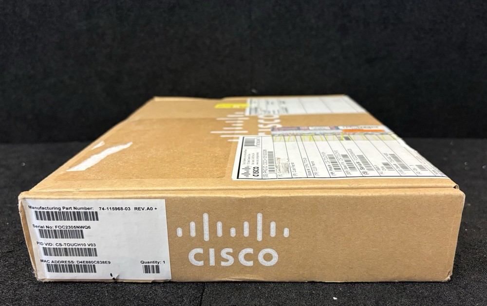 Cisco TelePresence Touch 10 Control Panel (TTC5-09)