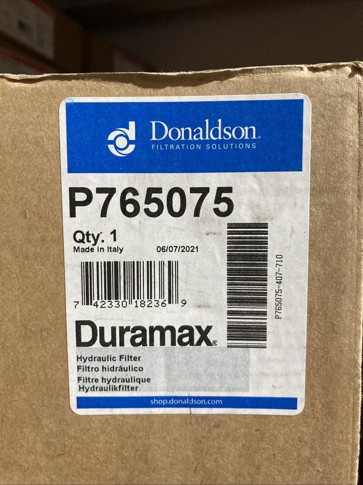Donaldson, P765075, Hydraulic Filter