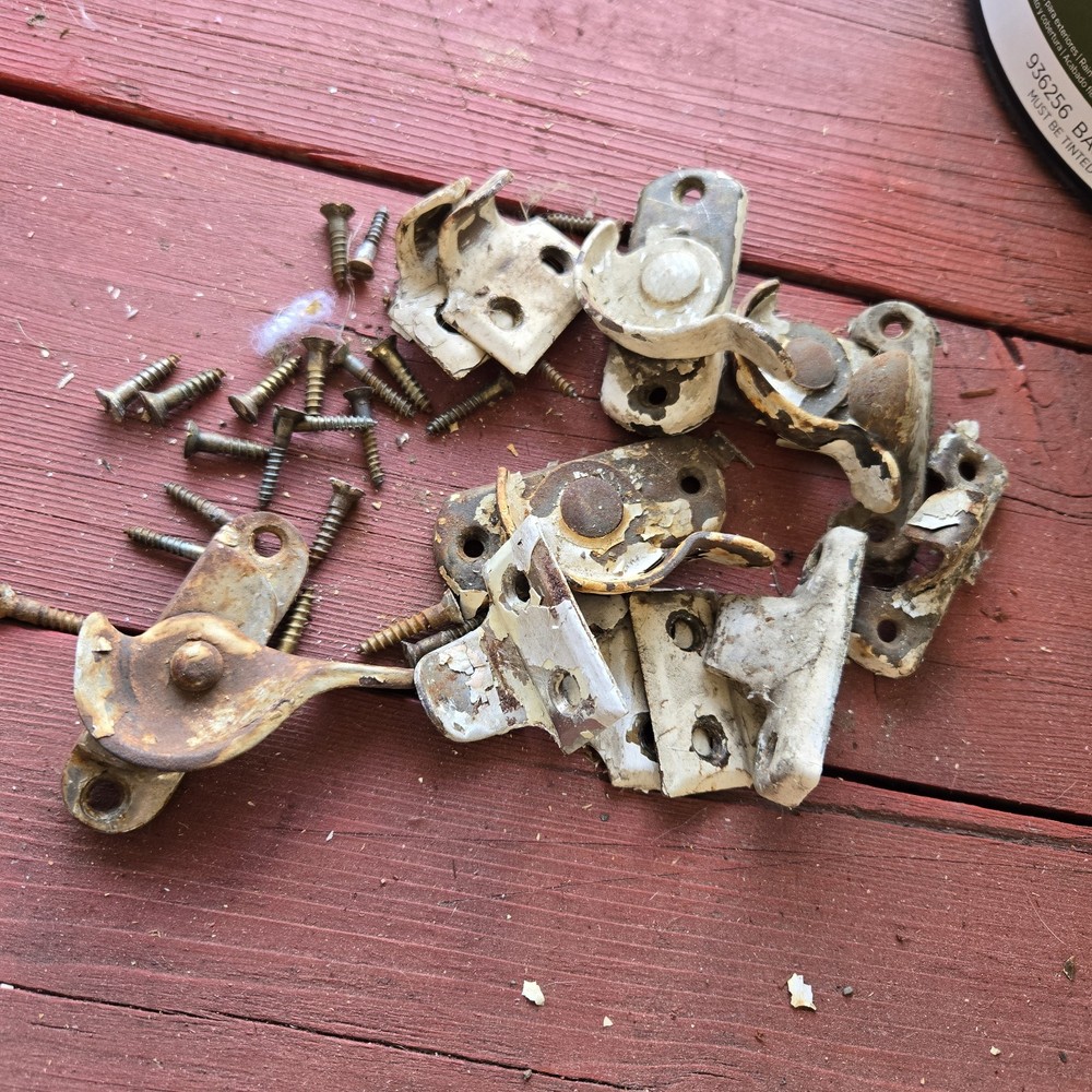 Vintage Original 1910's Window Hardware + Extras +