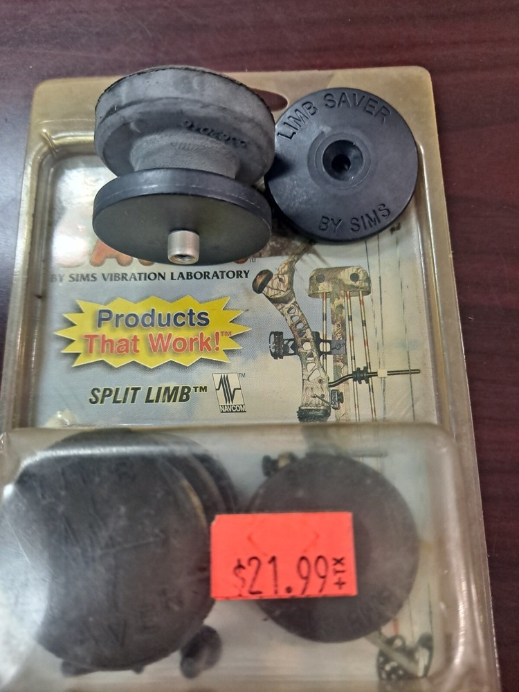 2pc LimbSaver Split Limb Vibration Dampener NEW BLACK