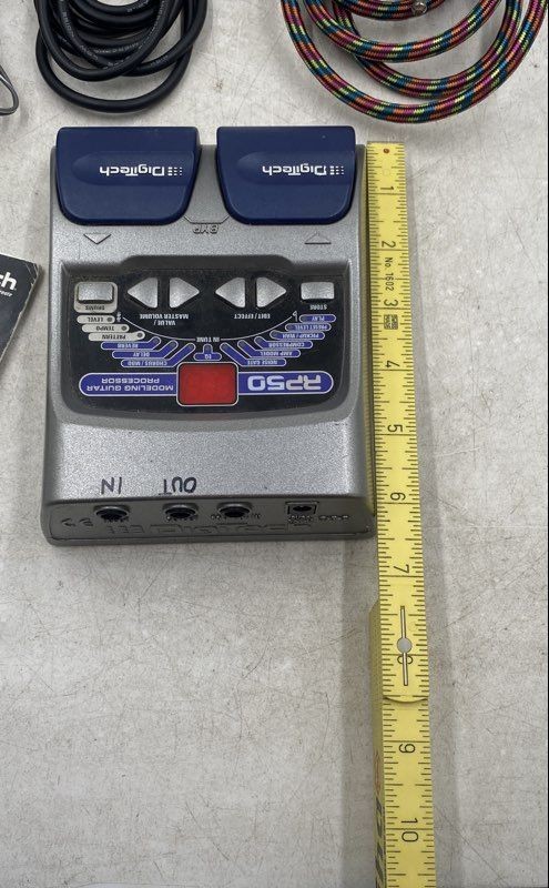 DigiTech RP50 Modeling Guitar Processor Effect Pedal With Manual