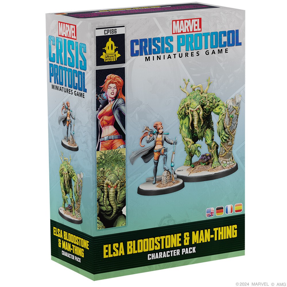 Elsa Bloodstone & Man-Thing Marvel Crisis Protocol