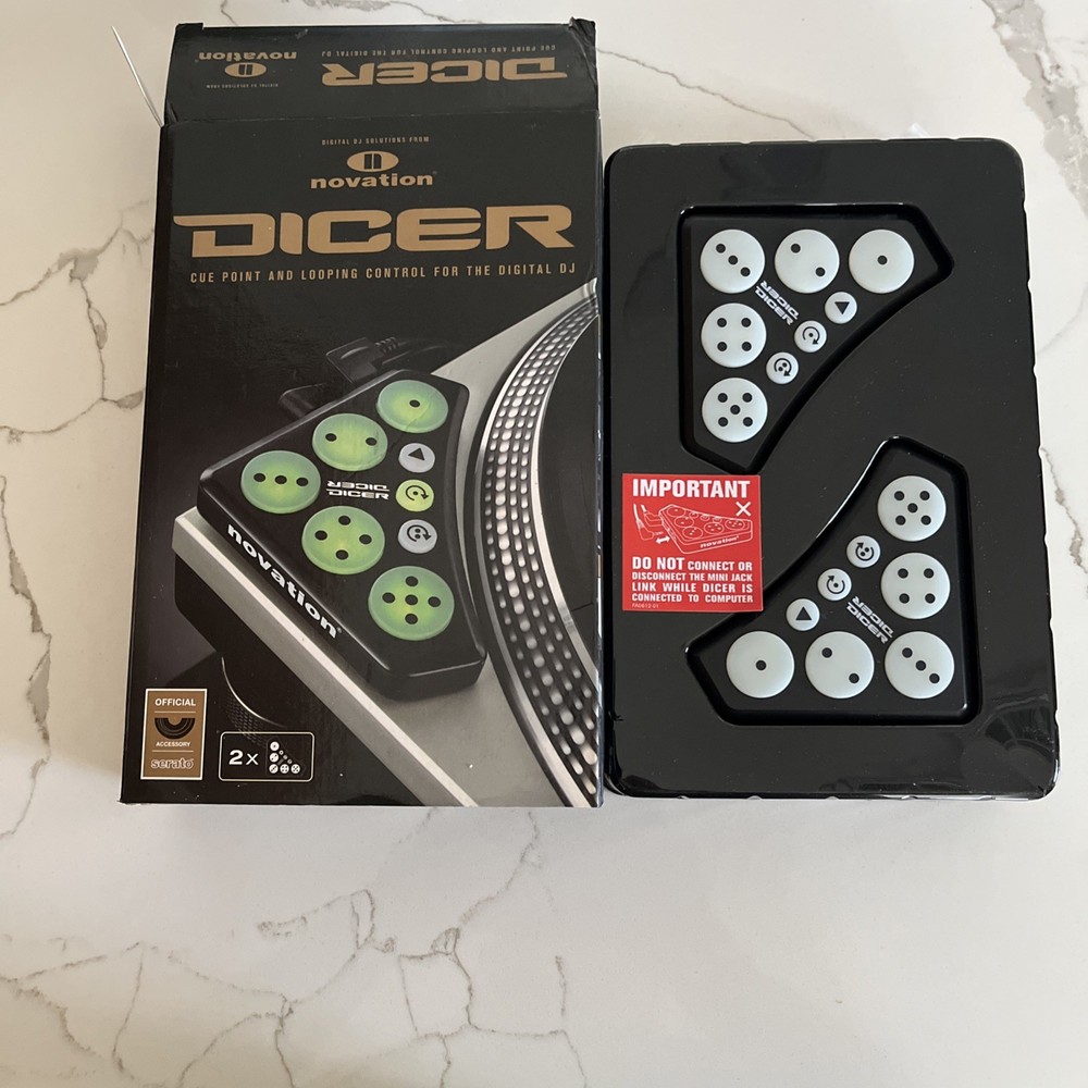 Novation Dicer Cue Point & Looping Control USB Powered DJ Controller, Working