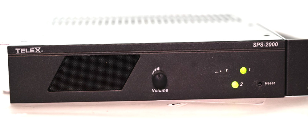 Telex SPS-2001 2 Channel Wired Intercom audio amp