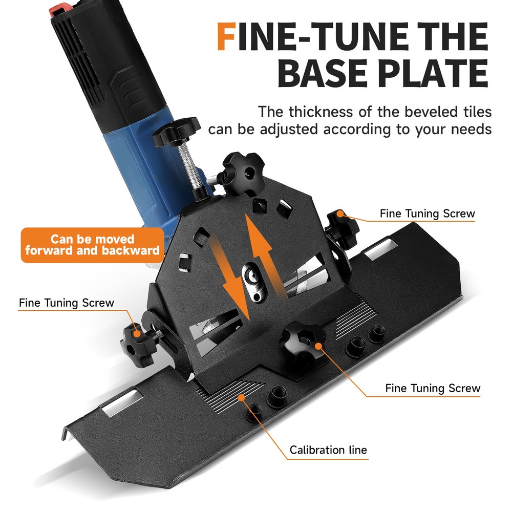 45 Degree Angle Grinder Tile Chamfering Stand Angle Tile Chamfer Cutting Tool