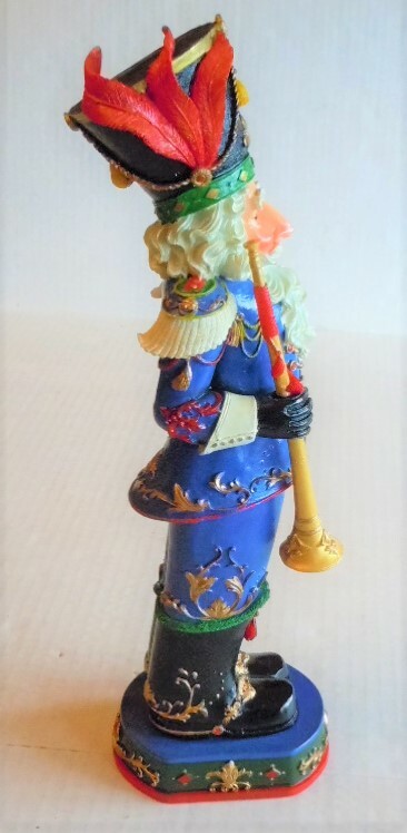 13" Poly Nutcracker with Herald's Trumpet