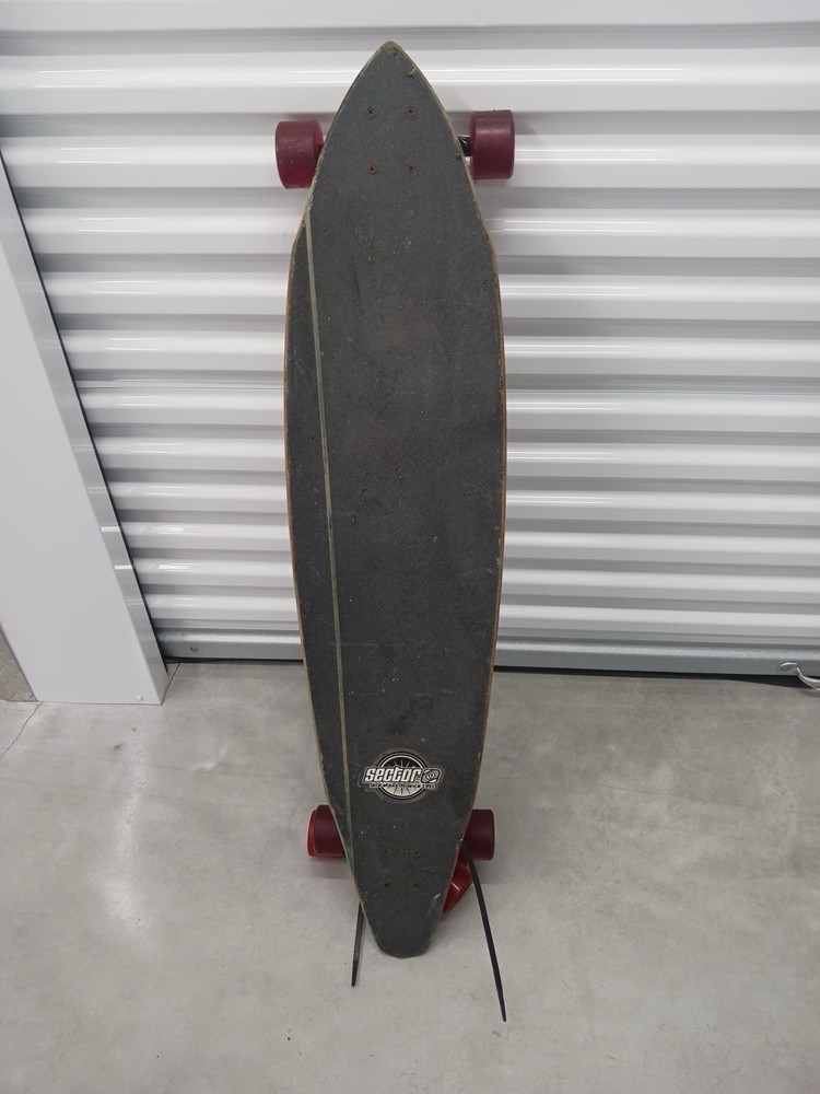 Sector 9 Complete Longboard Red Wheels Graphic Deck
