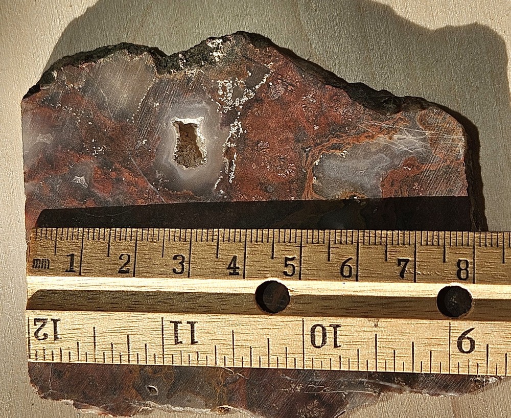 Moss Agate Oregon Lapidary Slab 73 Grams