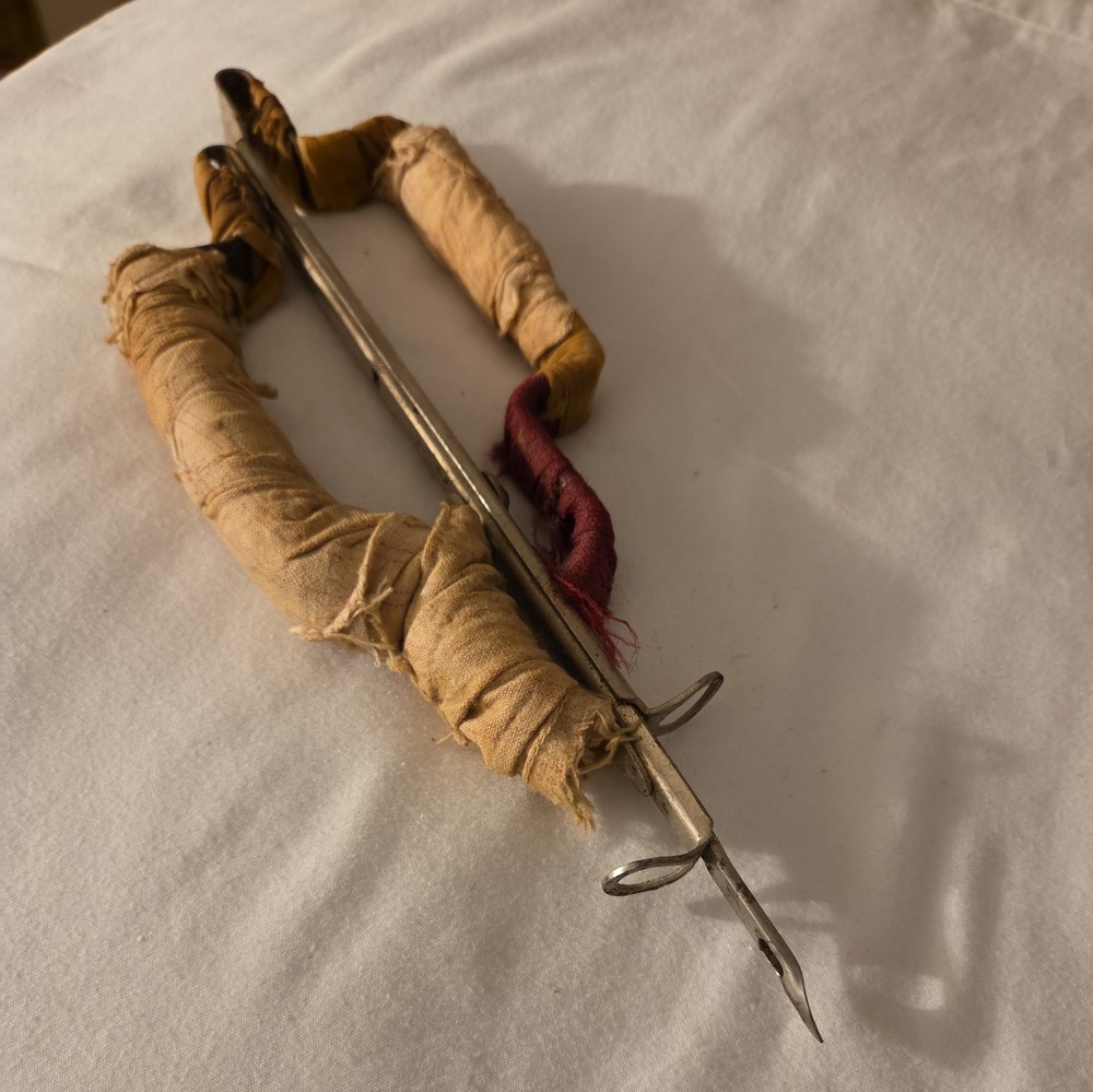 AUTOMATIC HOOK RUG NEEDLE WONDERART NO 3 VINTAGE