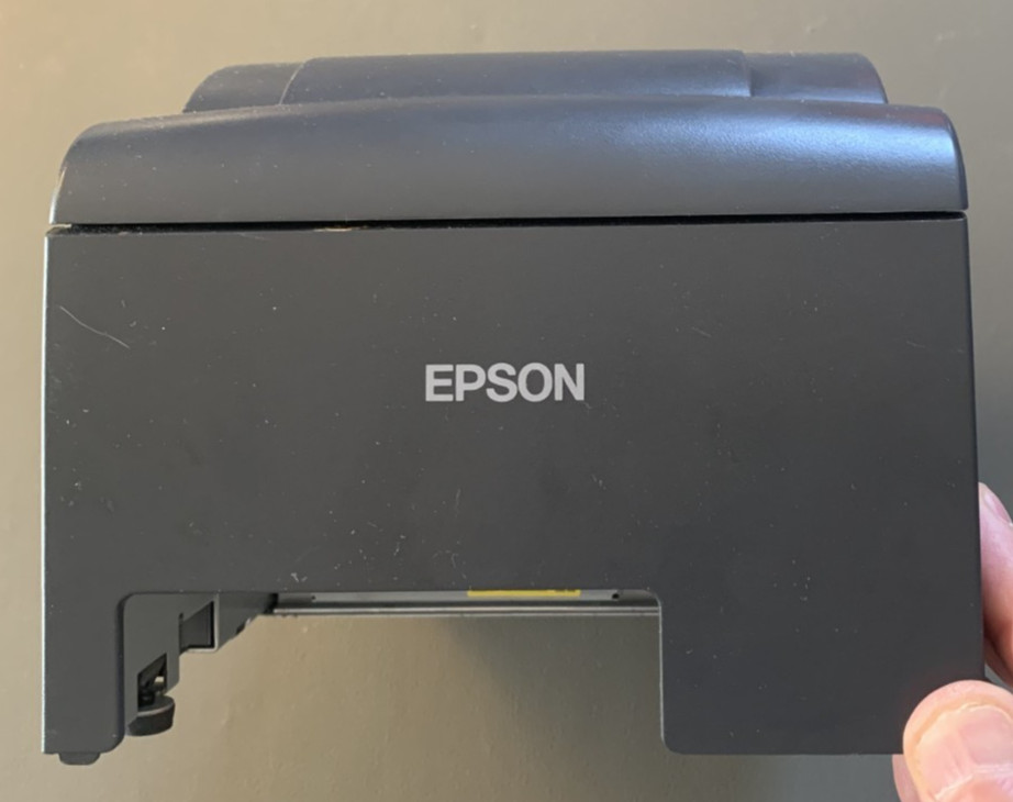 Epson TM-U220B M188B POS Receipt Printer Ethernet Network UB-E04 Tested No PS