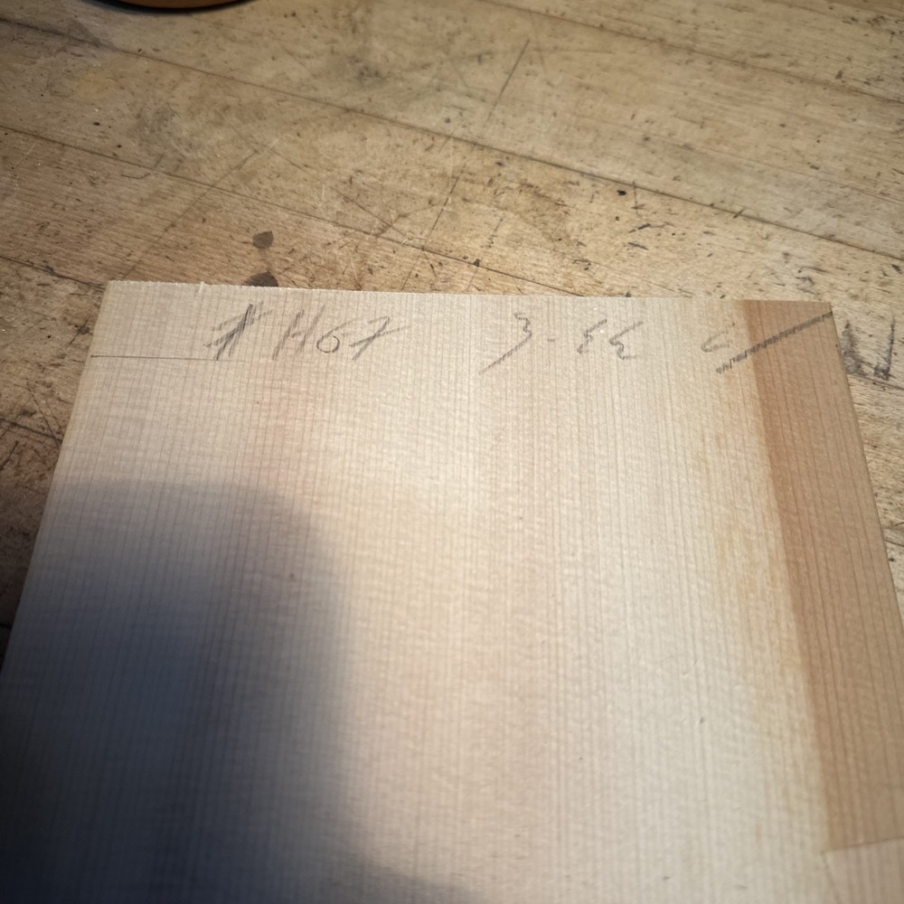 Vintage 1966 Adirondack Spruce Ukulele Top