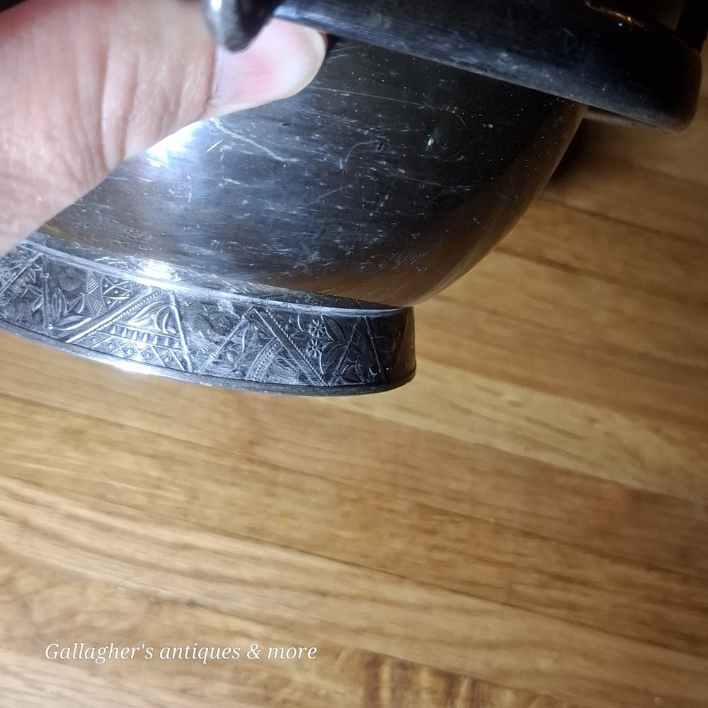Antique Hartford Silver Plate Pickle Castor Dish