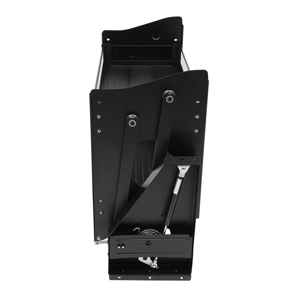 Pull Down Cabinet Organizer, 2 Tier Kitchen Cabinet Pull Down Shelf, Pull Out