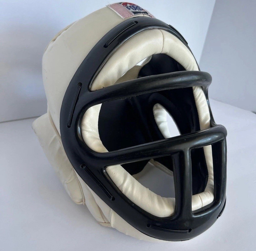 ProForce Headgear with Face Cage in White XL Size