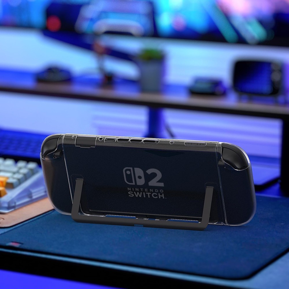 Switch 2 Dockable Case with Screen Protector - Clear 2 7.9inch,