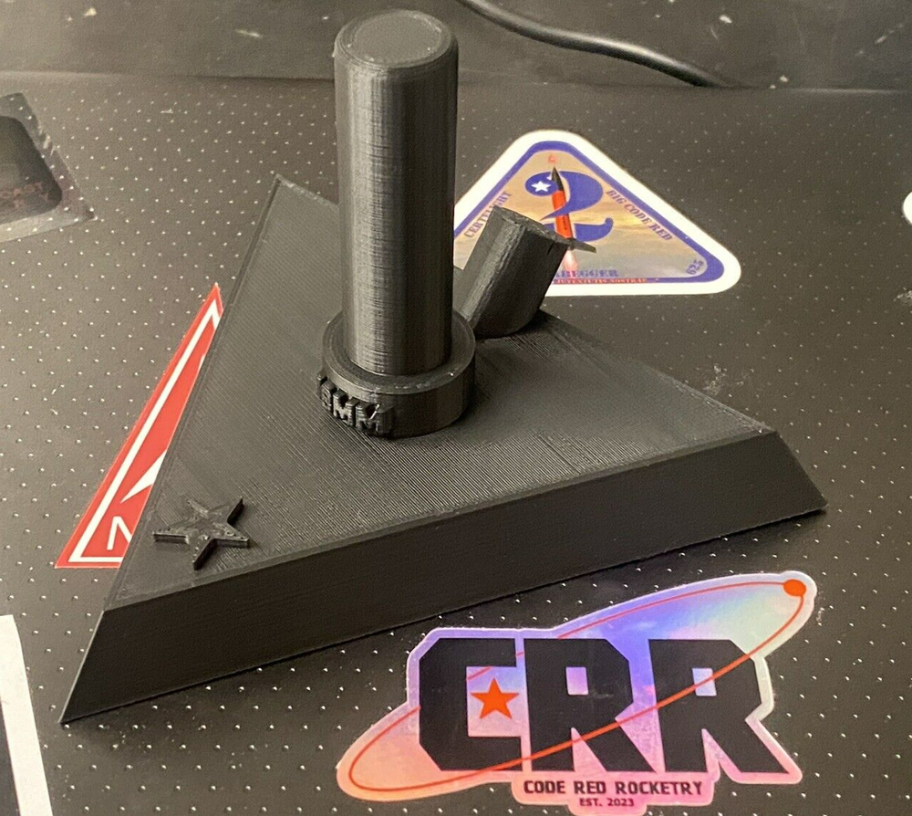 Model Rocket Display Stands-6.5, 13, 18, & 24MM Available! By Code Red Rocketry!