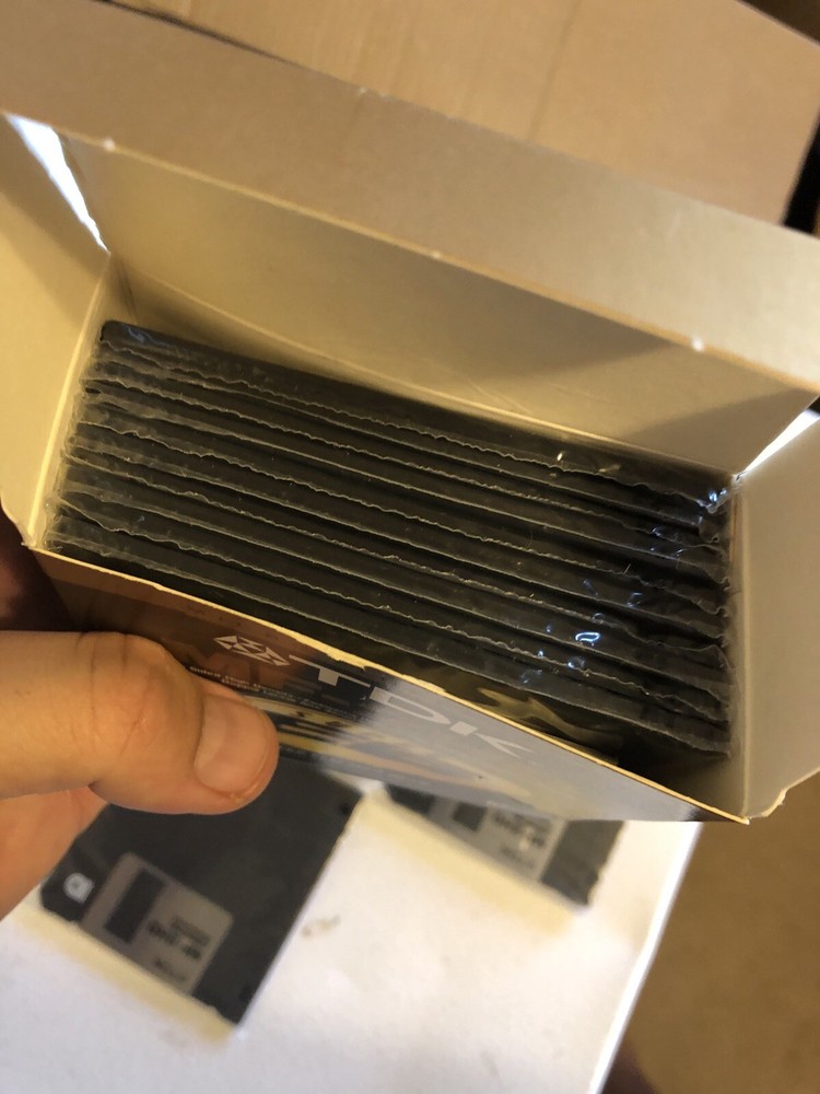 17 Total TDK MF-2HD Micro Floppy Disks Storage Double Sided Super EB