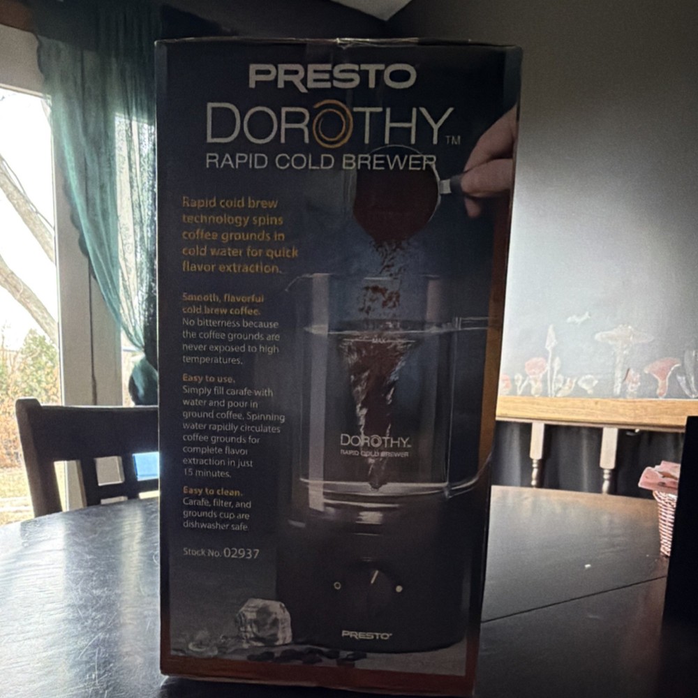 Presto Dorothy Rapid Cold Brewer Coffee Maker