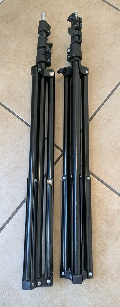 Lighting Kit Pieces Studio Pro & LS Tripods 4-Socket Light Softbox More *As Is*
