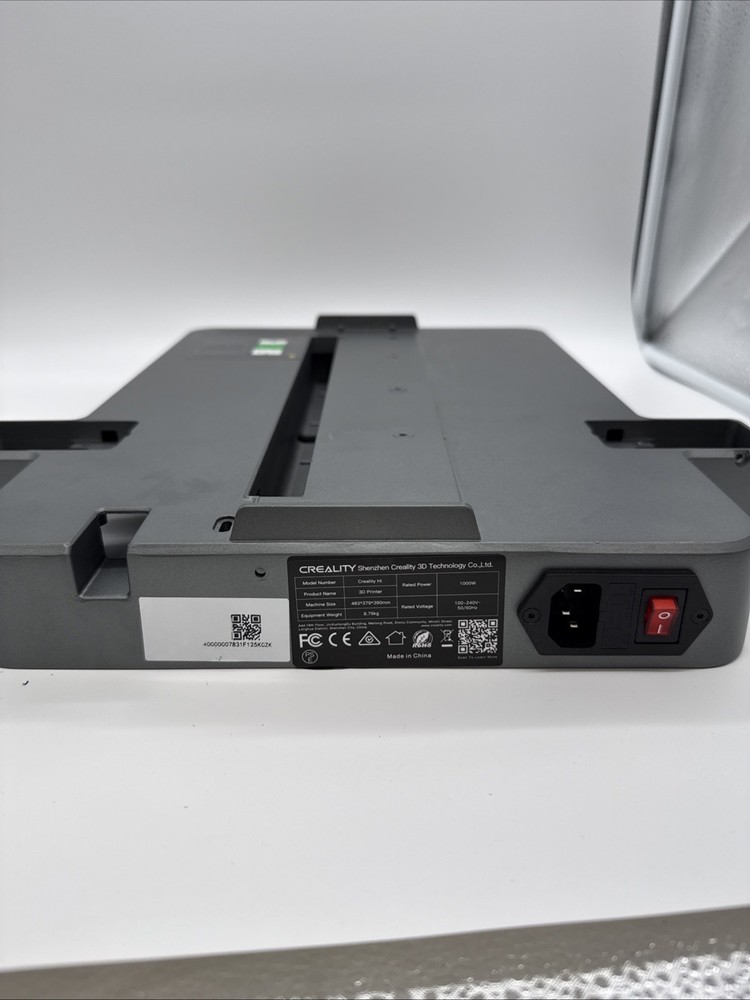 Creality Hi 3D Printer Base Power Switch RFID