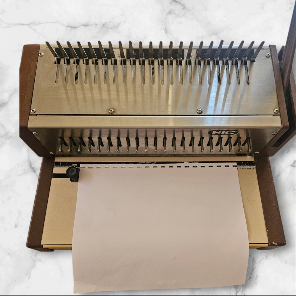HIC HPB-210 Manual Comb Binding Machine