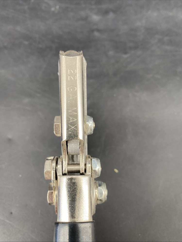 Malco Tools PL1 Punch Lock Stud Crimper 22 GA. MAX. USA
